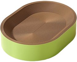 Krabplank: Krabplank Karton - Krabmat Kat - Meubels Beschermen - Krab- en Lounger Combo - 45 x 29 x 9 cm