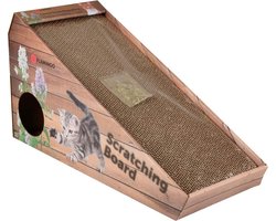 Krabplank Karton - Krabmeubel Kat - Krabben Krabben - Compact Ontwerp - 50 x 21 x 32 cm