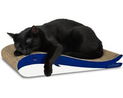 Krabplank: Krabplank Kat - Krabpaal Krabmeubel - Meubels Beschermen - Dubbelzijdig Gebruik - 45 x 24 x 8 cm - Assorti
