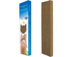 Krabplank met munt - Kattenkrabmat - Krabben en spelen - Gemaakt van gerecycled materiaal