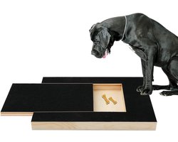 Krabplank voor honden - Stressvrije nagelverzorging met snoepdoos - Alternatief voor nagelknippers en -slijpers