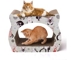 Krabplank voor Katten 54x26x20cm - Duurzame Krabmat met Catnip