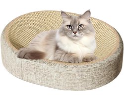 Krabplank: Krabplank voor katten - Kattenbed Krabpaal - Meubels Beschermen - Sisalweefsel Hoge Dichtheid - 43x33x12 cm - Multicolor