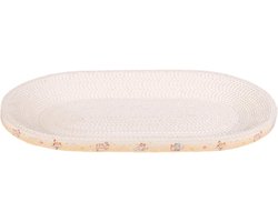 Krabplank voor katten - Kattenkarton Slaapbed - Nagels Schoonmaken - Antislip Meubelbeschermer - 36 x 36 x 6 cm - Ovaal