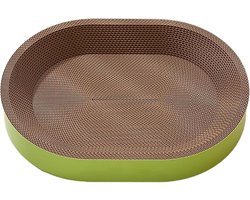 Krabplank voor katten, kattenkrablounge, interactief krabspeelgoed voor balkon, woonkamer, slaapkamer, speelruimte