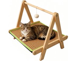 Krabplank: Krabplank voor katten - Kattenmeubel - Spelen en rusten - Anti-tip ontwerp - 42 x 25.5 x 9 cm