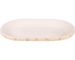 Krabplank: Krabplank voor katten - Krabmat bed - Meubelbescherming - Veilig verhoogd ontwerp - 36x36x6 cm - Niet gespecificeerd