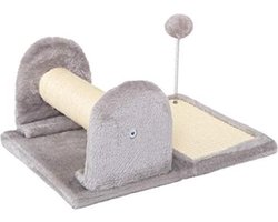 Krabplank voor katten - Krabpaal voor katten - 45 l x 45 w x 81 h cm