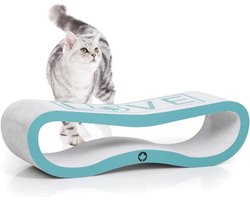 Krabplank voor katten - Orbit 2.0 in turquoise - Stijlvol en Functioneel