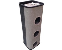 Krabton Cattower - Grijs - Maat XL - 120 x 40 x 40 cm