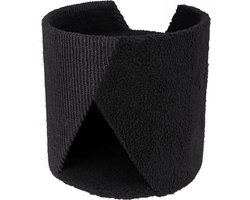 Krabton - Krabmeubel - Kattenvermaak - Zacht teddy materiaal - 38x38x38 cm - Zwart