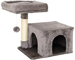 Krabton: Krabton Voor Katten - Krabpaal Voor Zware Katten - Donkergrijs