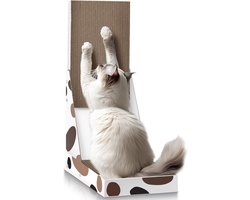 L-vormige Kattenkrabpaal voor Binnenkatten - Ideaal voor Krabben en Ontspannen