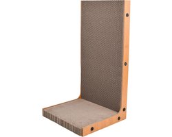 L-vormige kattenkrabplank van golfkarton - Duurzaam en veilig voor je kat