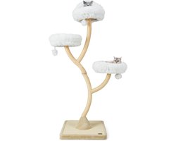 Luxe Kattenboom 178 cm Hoog met 3 Ligplekken en Krabpalen