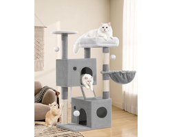 Luxe Krabpaal Lichtgrijs 108 cm Hoog