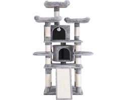 MIRA Home - Krabpaal - Kattenhuis - Kattenboom - Kattenmeubel - Kattenpaal - 50x50x172