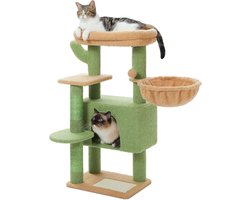 Moderne kattenkrabpaal klein groen - need content in HTML Krabpaal