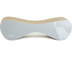 myKotty Vigo - Krabmeubel Modern & Trendy van Milieuvriendelijk Karton - in Bruin, Zwart, Wit of Grijs 71x21x25cm - Grijs