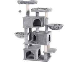 Nancy's Kattenboom met 3 kattengrotten - 164 cm - Kattenhuis - Krabpaal - Kattenboom - Katten Krabpalen