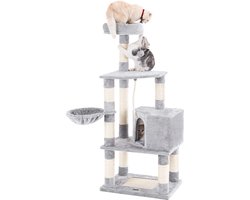 Nancy's Krabpaal - Speelhuis Voor Katten - Klimboom 148CM - Krabpalen