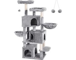 Nancy's Krabpaal XXL - Kattenhuis - 164 cm - Katten Speelhuisje - Kattenboom - Krabpalen