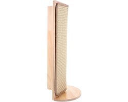 Natuurlijke Sisal Krabplank - Kattenkrabmat Hoek - Meubels Beschermen - Hoge Slijtvastheid - 52 x 23 x 18.5 cm - Meerkleurig