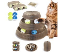 Nobleza ZU2 - Katten krabplank - 2 Stuks - Katten speelgoed - 18,9x5,6x7,2cm