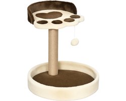 PawHut Kattenboom Spaanplaat - 41x41x44cm - Bruin