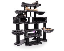 Petrebels Alley 200 Krabpaal XXL - Pepper - Voor Grote Katten - 187 x 82 x 200 cm