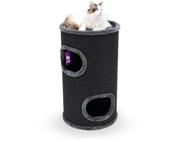 Krabton: Petrebels Dome 80 Krabton voor katten -Pepper - Ø 45 x 80 cm - stabiel
