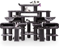 Petrebels Krabpaal XXL Krabpaal Norwegian 200 - Pepper - Voor meerdere katten - 325 x 125 x 200 cm