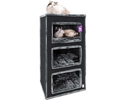 Krabton: Petrebels Krabton Boulder 117 - Pepper - XXL Krabton Luxe Design - 60 x 40 x 117 cm