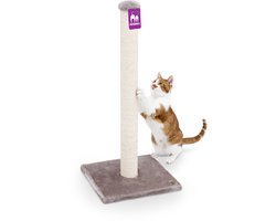 Petrebels Maine 90 krabpaal - Cappuccino - 40 x 40 x 90 cm - extra stabiel