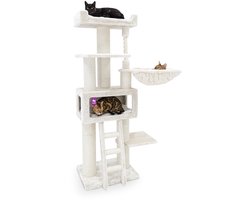 Petrebels Parklane 175 Krabpaal XXL - Creme - Extra Dikke Stammen - 58 x 45 x 175 cm