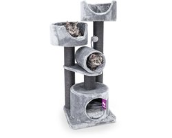 Petrebels Victoria 125 krabpaal - Grijs - 48,5 x 48,5 x 125 cm - stabiel