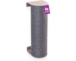Petrebels Wandmeubel wandmontage Klimmuur Kat - Kattenmuur Climb 2080 set-Old Grey - 20 x 22 x 82 cm