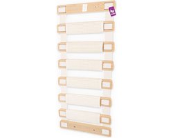 Petrebels Wandmeubel wandmontage Klimmuur Kat - Kattenmuur Ladder 91-Rusty Oak - 91 x 40 x 2 cm