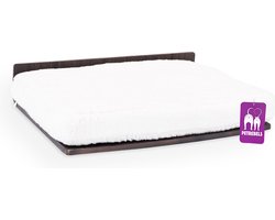 Petrebels Wandmeubel wandmontage Klimmuur Kat - Kattenmuur Relax 50-Wengé - 50 x 35 x 6 cm