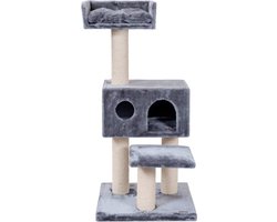 Quapas Krabpaal - katten krabpaal - groot - maine coon - boskat - Comfort Grijs