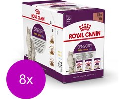 Royal Canin Sensory Multipack Mix - In Gravy - Kattenvoer - 8 x 12x85 g
