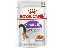 Royal Canin Sterilised Jelly Kattenvoer Nat 4 x 12 x 85 gr