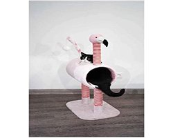 Roze Kattenboom Flamant - 50x35x103 cm