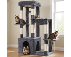 Ruime en Stevige Krabpaal voor Katten - Perfect voor Meerdere Katten