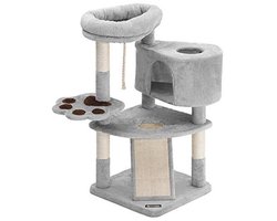 Schattige Kattenboom met Krabpaal en Perk voor Katten tot 7 kg