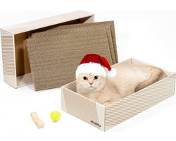 Scratcher Box voor Kat - Krabmeubel voor Krabben Kat