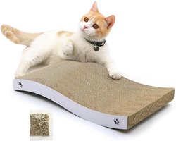 Scratcher Scratch Board Cardboard Scratchers with Premium Textures Design Durable Scratching Pad Reversible.