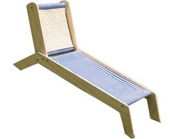 Stabiele Bas Katten Strandbed - Hoogzomer Alle seizoenen - Draagbaarheid en Sisal Kras voor Binnen en Tuin