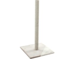 Stevige Grijze Krabpaal Luxe Kriebelplek voor Katten