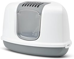 Stevige Krabpaal Hoekmodel Grijs/Wit